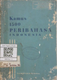 Image of Kamus 1500 Peribahasa Indonesia