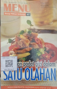 Image of MAKANAN PADAT GIZI DALAM SATU OLAHAN