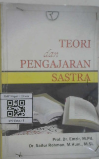 Image of Teori dan Pengajaran Sastra